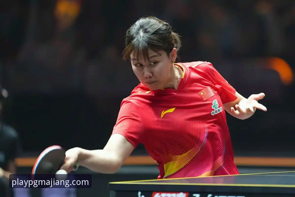 2026世乒赛最新动态：中国女乒陈幸同横扫对手，三盘完胜台北队